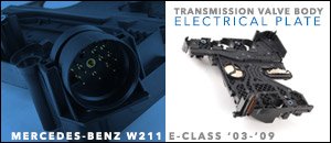 Mercedes-Benz W211 Trans Valve Body Electrical Plate