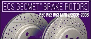 R50 R52 R53 Mini (7/2006-2008) GEOMET® Coated Rotors