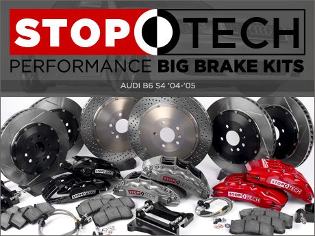 ECS News - Audi B6 S4 StopTech Performance Big Brake Kits