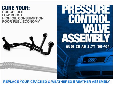 ECS News - Audi C5 A6 2.7T PCV Assembly