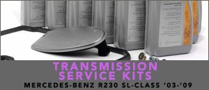 Mercedes-Benz R230 SL-Class Transmission Service Kits