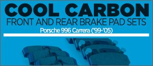Porsche 996 Carrera Cool Carbon Performance Brake Pads