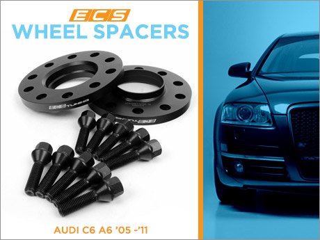 Wheel Spacers 04-11 On Original Wheels & Bolts 20mm for Audi A6 2 C6 