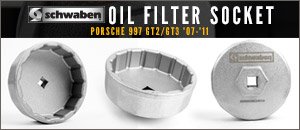 Porsche 997 GT2/GT3 Oil Filter Sockets