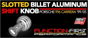 Porsche 996 Function-First Slotted Shift Knob