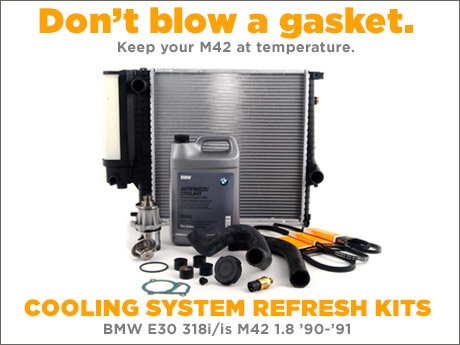 ECS News - BMW E30 318i Cooling System Refresh Kits