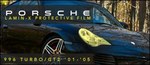 Porsche 996 Turbo Lamin-X Protective Film