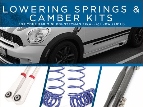 Front Lowering Coil Springs Mini Countryman (R60)