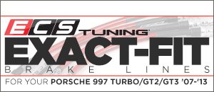 Porsche 997 Turbo Exact-Fit Stainless Steel Brake Lines