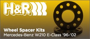 H&R Wheel Spacers for your Mercedes-Benz W210 E-Class