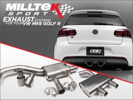 ECS - VW MK6 Golf R Milltek Exhaust