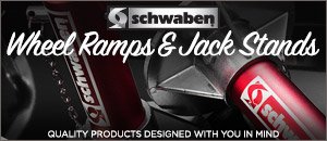 Schwaben Wheel Ramps and Jack Stands