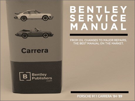 ECS News - Bentley Service Manuals for your Porsche 911 Carrera