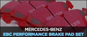 EBC Brake Pads for your Mercedes-Benz W211 E500