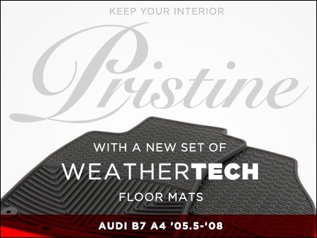 Ecs News Audi B7 A4 Weathertech Floor Mats