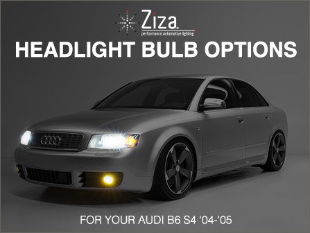 ECS News - Audi B6 S4 Headlight Bulb Options