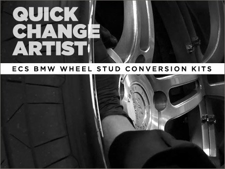 ECS News - ECS Wheel Stud Conversion Kit BMW E9X 335i