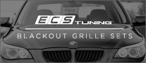BMW E60 5 Series ECS Blackout Grilles