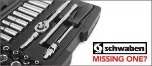 Schwaben 26 Piece 1/4” Drive Metric Socket Set