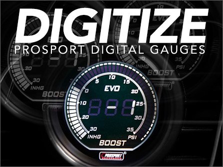 fullpod & evo series digital boost gauge kit golf hook up