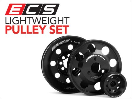 ECS News - ECS Performance Lightweight Pulley Set | Audi B5 S4