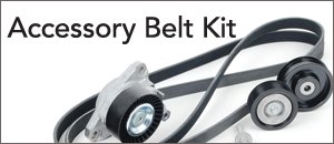 Mercedes-Benz W204 C-Class Accessory Belt Kit