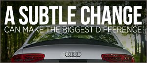 Audi B8/B8.5 A4 S-Line ECS Carbon Fiber Spoiler
