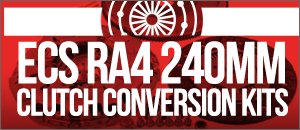ECS RA4 240mm Clutch Conversion Kits Audi B5 A4 1.8T