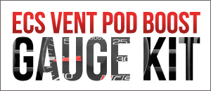 Audi B5 A4 1.8T - ECS Vent Pod Boost Gauge Kit