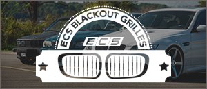 ECS Blackout Grilles | BMW E46 3 Series Sedan/Touring
