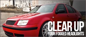 VW MK4 Jetta Faded Headlight Fix