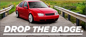 Badgeless Grilles Options - VW MK4 Jetta