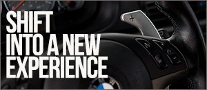 Turner Motorsport BMW SMG shift paddles