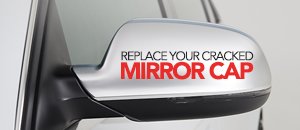 ECS Matte Chrome Mirror Cap Set