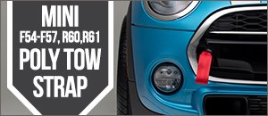 NEW Turner Motorsport MINI Poly Tow Straps