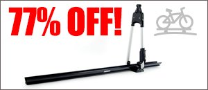77% Off Upright Bike Carrier for your VW/Audi
