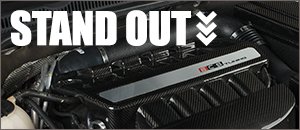ECS Non-MQB Gen3 Carbon Fiber Engine Cover | VW
