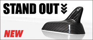 ECS Carbon Fiber Antenna Cover | Audi B8 Chassis