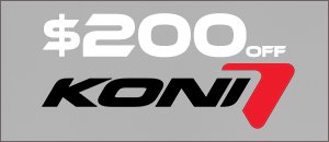 Koni 1150 Series Coilover Kit with Free Install Kit