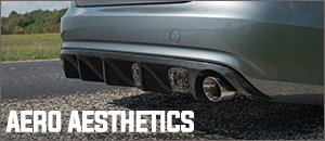Audi B8 A4 ECS Tuning Carbon Fiber Rear Diffuser