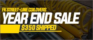 ON SALE! | FK Street-Line Coilover Kit For your MK4