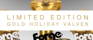 Forge Limited Edition Gold Diverter Valves - MINI