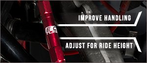 ECS Front Adjustable Sway Bar End Link Set | Audi