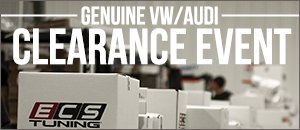 Select Genuine VW/Audi Parts Up to 78% Off MSRP