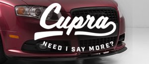 Genuine European Cupra R Lip Spoiler for your Audi/VW