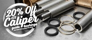 ECS Caliper Guide Bushings - Front & Rear Bushings