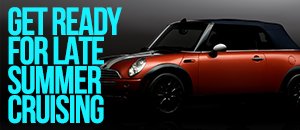 MINI R52,R57 Convertible Top Rear Trunk Moldings