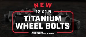 New 12x1.5 ECS Titanium Wheel Bolts for your BMW