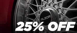 25% Off Alzor Wheel Sets