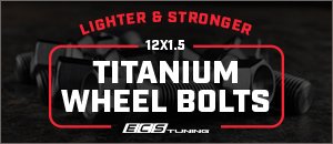 12x1.5 ECS Titanium Wheel Bolts for your BMW